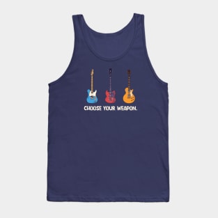 Classic Guitars: Choose Your Weapon Tank Top